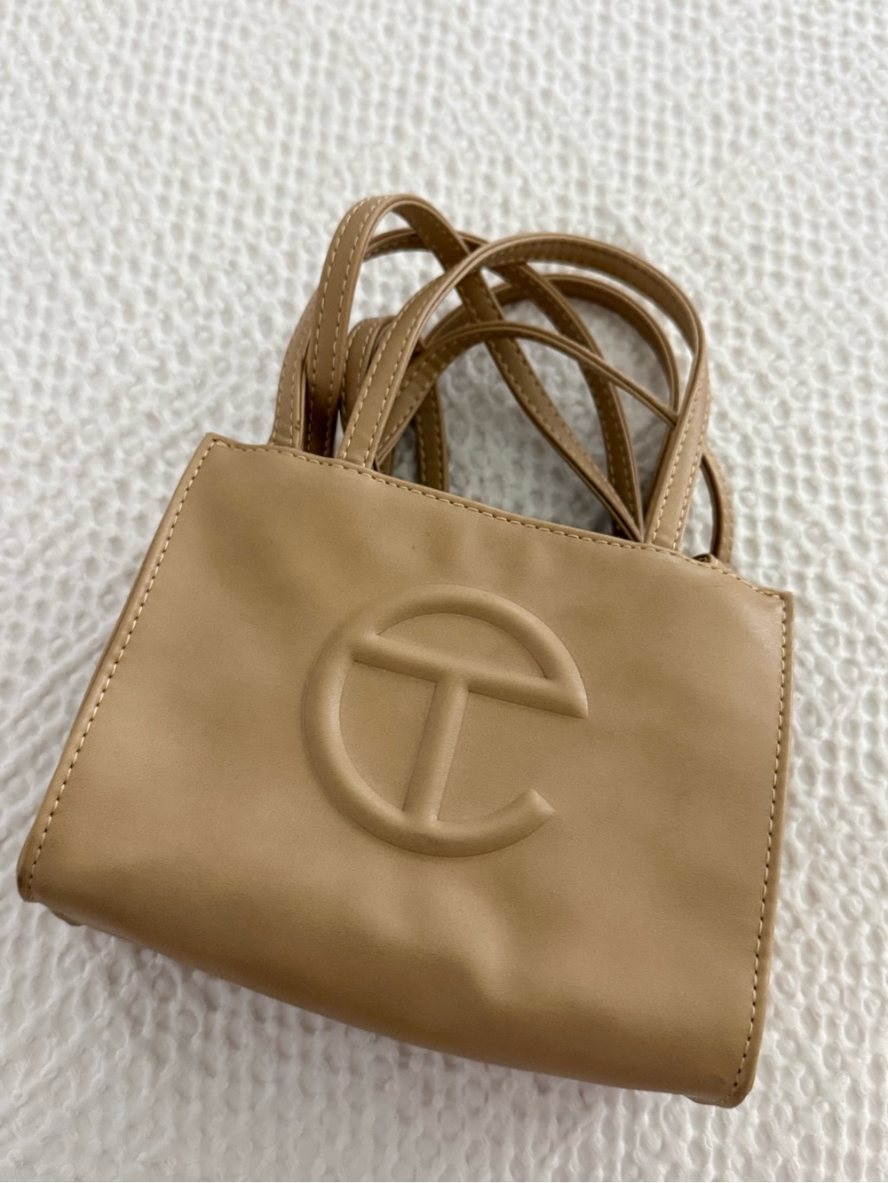 Telfar Mini Tote Bag - Beige